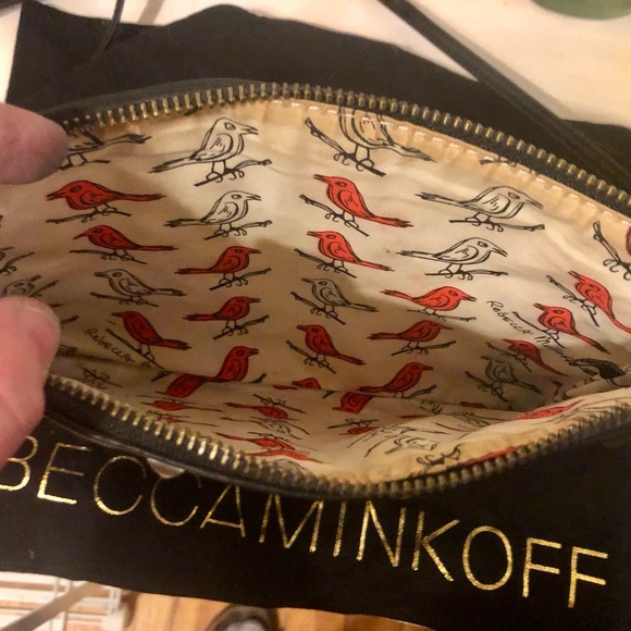 🤩 *RARE* “Minkette” BAG CLIP! & REBECCA MINKOFF BLACK LINEAR STUD X-BODY! - Picture 8 of 8